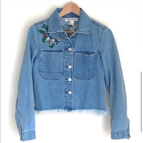 H&M Loves Coachella Embroidered Denim Jacket - Picture 4 of 7